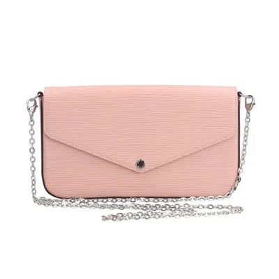 Pre-owned Louis Vuitton Epi Pink Rose Ballerine Epi Leather Shoulder Bag () In Pink, Rose Ballerine