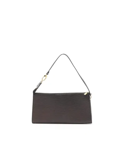 Pre-owned Louis Vuitton Epi Pochette Accessoires Bag In Black