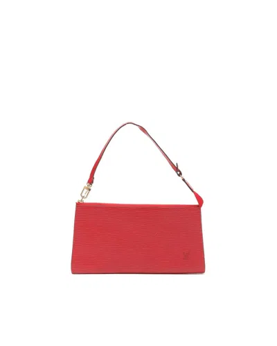 Louis Vuitton Epi Pochette Accessoires Bag In Red
