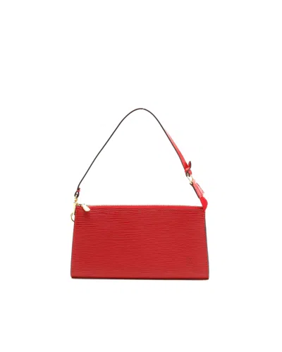 Louis Vuitton Epi Pochette Accessoires Pouch In Red