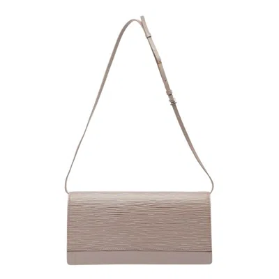 Pre-owned Louis Vuitton Epi Purple Leather Shoulder Bag ()