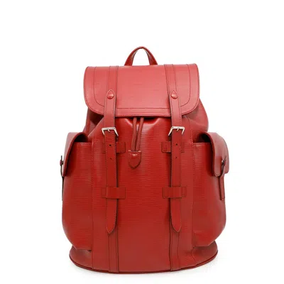 Pre-owned Louis Vuitton Epi Red Color Epi Leather Backpack ()