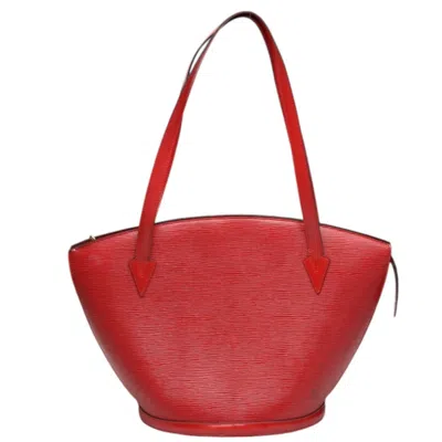 Pre-owned Louis Vuitton Epi Red Color Epi Leather Shoulder Bag Tote Bag ()