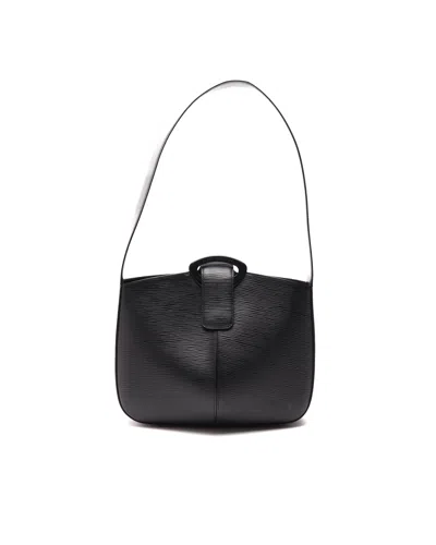 Pre-owned Louis Vuitton Epi Reverie Bag In Black