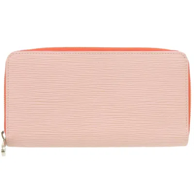 Pre-owned Louis Vuitton Epi Rose Ballerine Epi Leather Long Wallet (bi-fold) ()