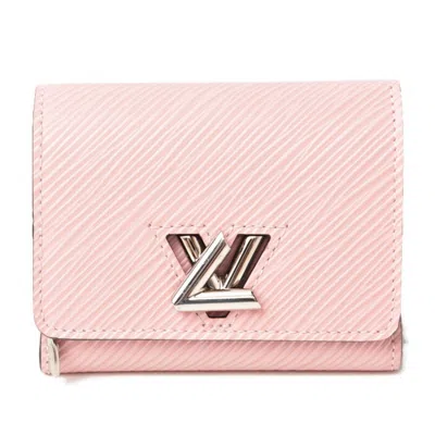 Pre-owned Louis Vuitton Epi Rose Ballerine Epi Leather Wallet (tri-fold) ()