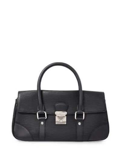 Louis Vuitton Epi Segur Pm Handbag In Black