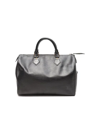 Pre-owned Louis Vuitton Epi Speedy 30 Bag In Black