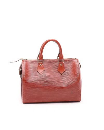 Pre-owned Louis Vuitton Epi Speedy 30 Bag In Brown