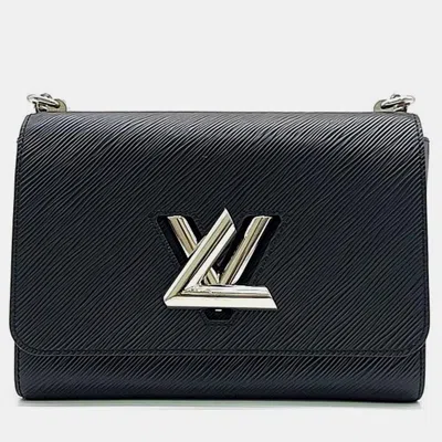 Pre-owned Louis Vuitton Epi Twist Mm Bag In Black