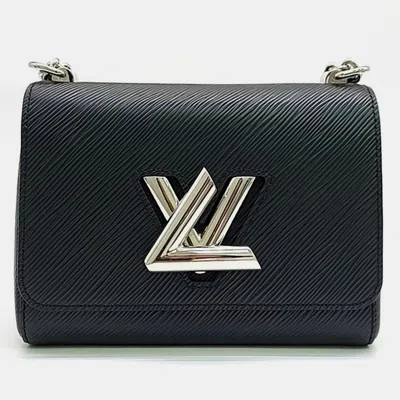 Pre-owned Louis Vuitton Epi Twist Pm Handbag In Black