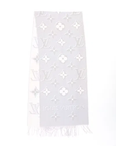 Pre-owned Louis Vuitton Essential Scarf In White
