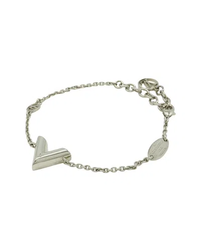 Pre-owned Louis Vuitton Essential V Metal Bracelet (authentic Pre-loved)