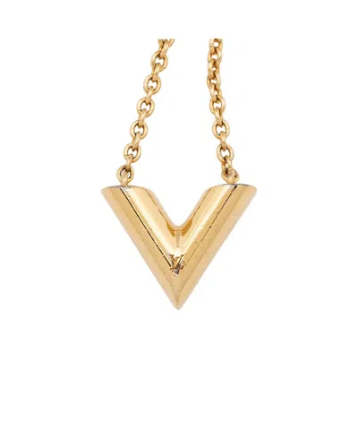 Pre-owned Louis Vuitton Essential V Necklace (authentic Pre-loved)