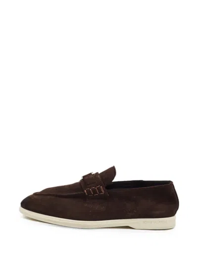 Pre-owned Louis Vuitton Estate Loafers In Brown
