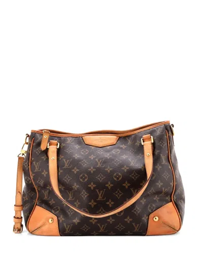 Pre-owned Louis Vuitton Estrela Handbag Monogram Canvas Mm Tote Bag In Brown