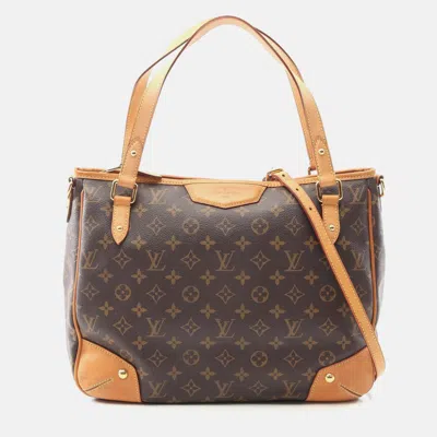 Pre-owned Louis Vuitton Estrella Mm 2way Shoulder Tote Bag Monogram Canvas In Brown