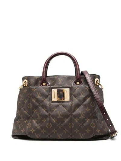 Pre-owned Louis Vuitton Etoile Exotique Mm Tote Bag In Brown