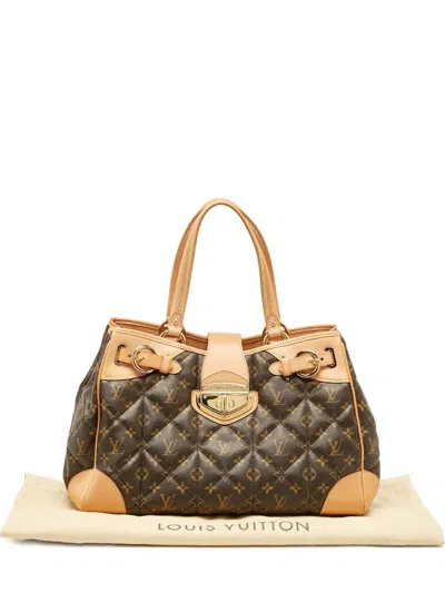 Pre-owned Louis Vuitton Etoile Monogram Quilted Shoulder Bag In Brown