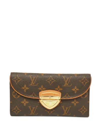 Pre-owned Louis Vuitton Eugenie Wallet In Brown