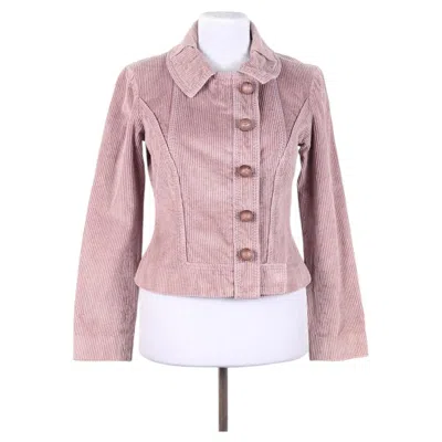 Pre-owned Louis Vuitton Fall-winter 2005 By Marc Jacobs Corduroy Jacket France Size 36 In Sand