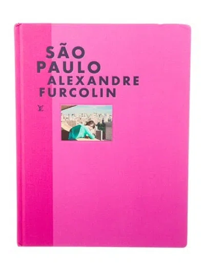 Pre-owned Louis Vuitton Fashion Eye Sao Paulo Book In Pink