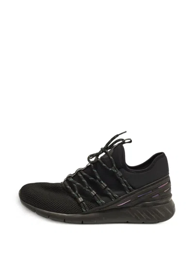 Pre-owned Louis Vuitton Fastlane Mesh Sneakers In Black
