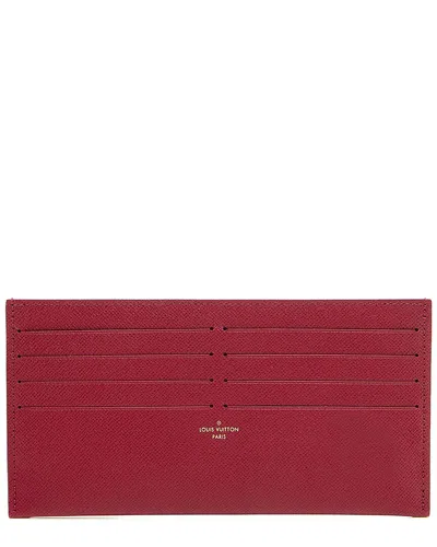 Pre-owned Louis Vuitton Felicie Insert Leather Wallet