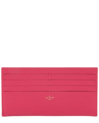 Pre-owned Louis Vuitton Felicie Insert Leather Wallet