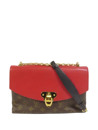 Pre-owned Louis Vuitton Felicie Pochette Monogram-pattern Shoulder Bag In Brown