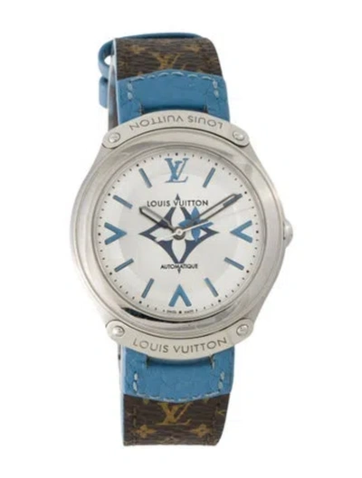 Pre-owned Louis Vuitton Fifty Five Watch In Multi