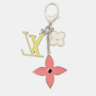 Pre-owned Louis Vuitton Fleur D'epi Bag Charm In Multi