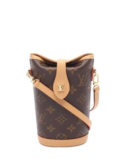 Pre-owned Louis Vuitton Fold Me Pouch Shoulder Bag In Brown