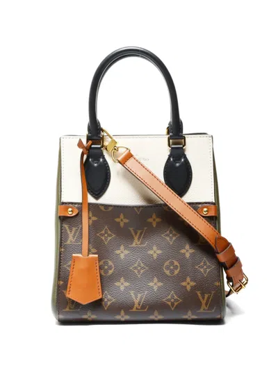 Pre-owned Louis Vuitton Foldable Monogram Tote Bag In Brown