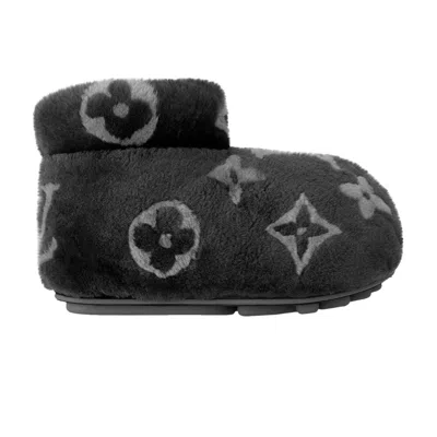 Pre-owned Louis Vuitton Footprint Low Boot 'monogram - Black' | Men's Size 11