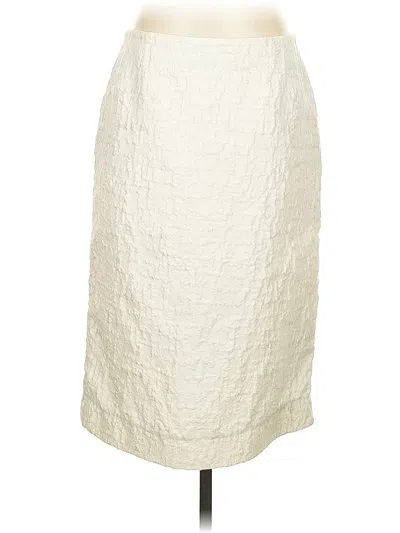 Pre-owned Louis Vuitton Formal Skirt In White