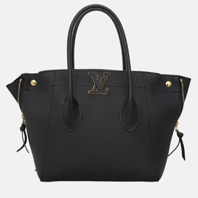 Pre-owned Louis Vuitton Freedom Tote Bag In Black