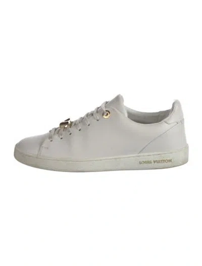 Pre-owned Louis Vuitton Frontrow Sneakers In White