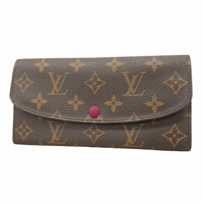 Pre-owned Louis Vuitton Fuchsia Long Wallet (bi-fold) ()