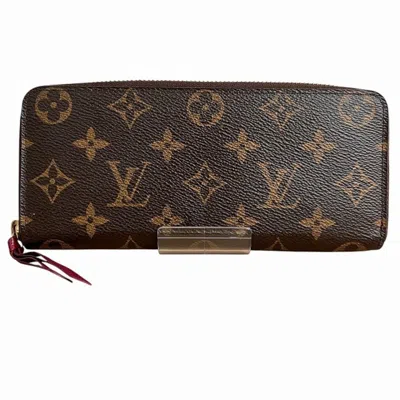 Pre-owned Louis Vuitton Fuchsia Long Wallet (bi-fold) () In Pink