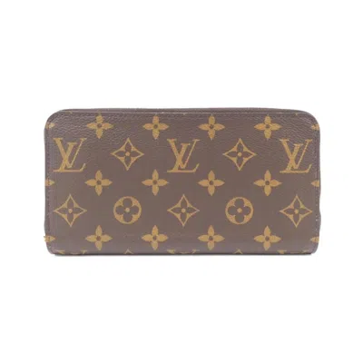 Pre-owned Louis Vuitton Fuchsia Marron Monogram Monogram Long Wallet (bi-fold) () In Multi
