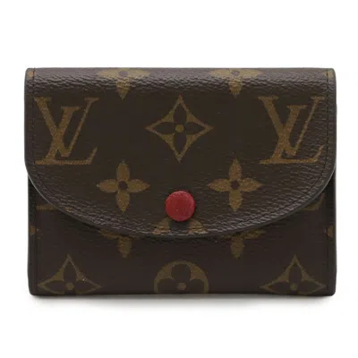 Pre-owned Louis Vuitton Fuchsia Monogram Coin Purse/coin Case ()