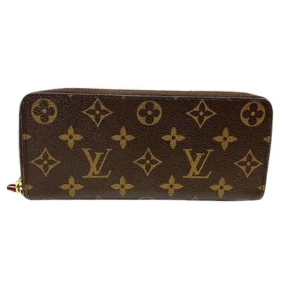 Pre-owned Louis Vuitton Fuchsia Monogram Long Wallet (bi-fold) ()