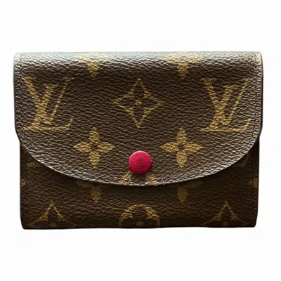 Pre-owned Louis Vuitton Fuchsia Monogram Monogram Coin Purse/coin Case () In Pink