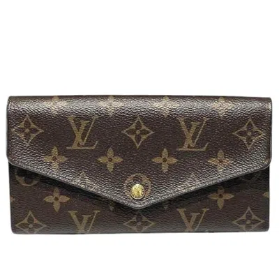 Pre-owned Louis Vuitton Fuchsia Monogram Monogram Long Wallet (bi-fold) ()