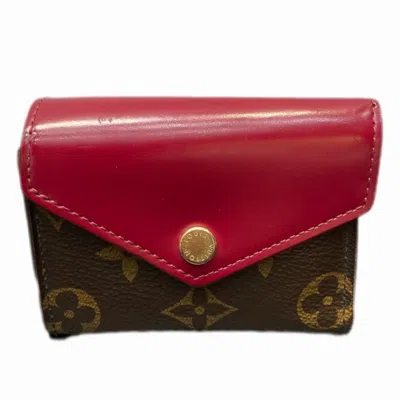 Pre-owned Louis Vuitton Fuchsia Wallet (tri-fold) ()