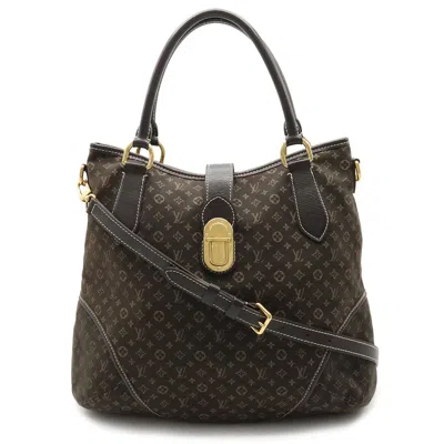 Pre-owned Louis Vuitton Fusain Canvas Leather Tote Bag ()