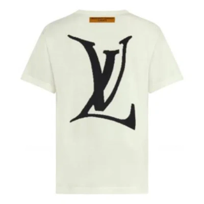 Pre-owned Louis Vuitton Fw21 End Goal Luxury Swea White