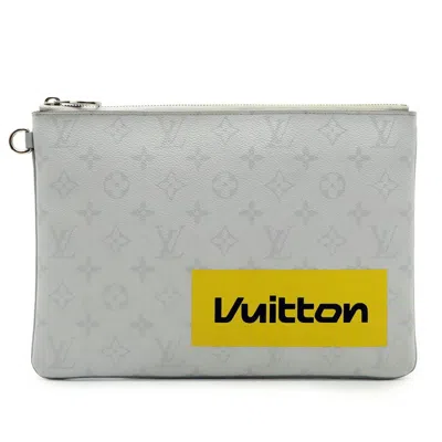 Pre-owned Louis Vuitton Galle Light Gray Monogram Monogram Clutch Bag Pouch ()