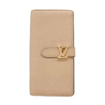 Pre-owned Louis Vuitton Galle Long Wallet (bi-fold) () In Blue